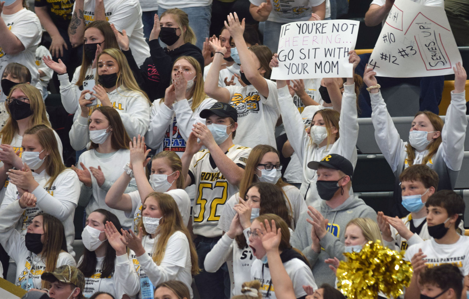 Royall student section